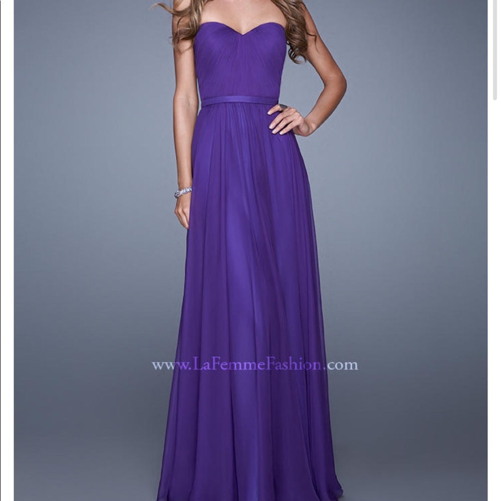 Chiffon gown